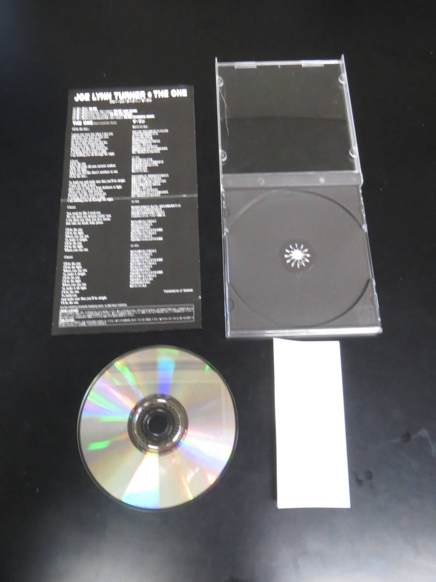 帯付き！ジョー・リン・ターナー/ザ・ワン Joe Lynn Turner - The One 国内廃盤EPCD（YCCY-30001, 2006）