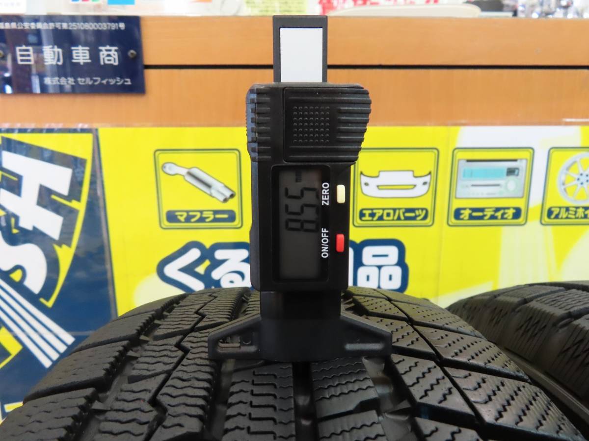 ☆トーヨー ウインタートランパス TX 205/70R15 スタッドレス タイヤ 15インチ 2018年製 4本 中古 TOYO Winter TRANPATH STUDLESS☆_画像2