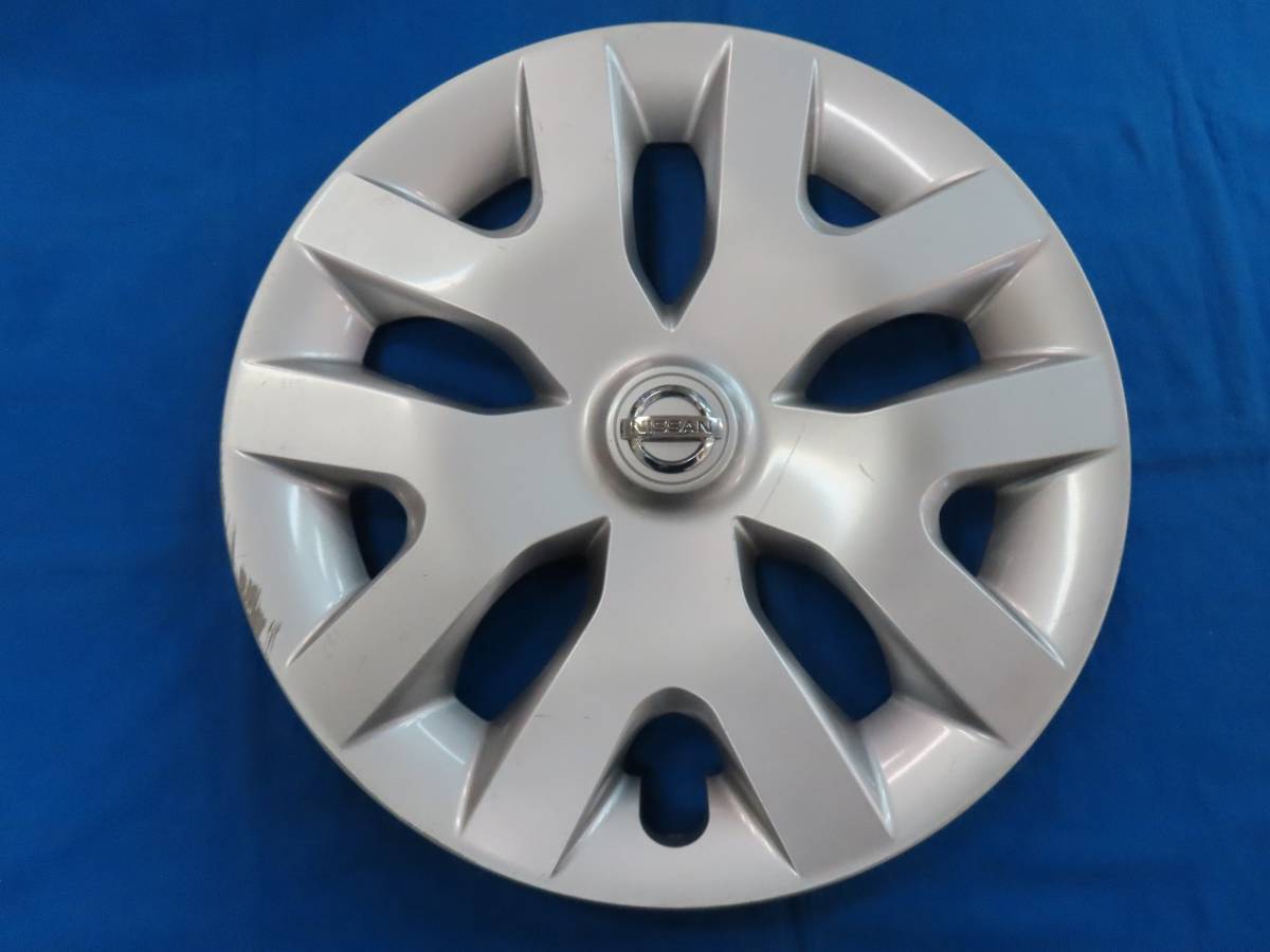 ★☆日産 ジューク YF15 純正 ホイール キャップ カバー 40315-1KL0B 16インチ スチールホイール用 1枚 中古 A 鉄 NISSAN リーフ等に☆★_画像1