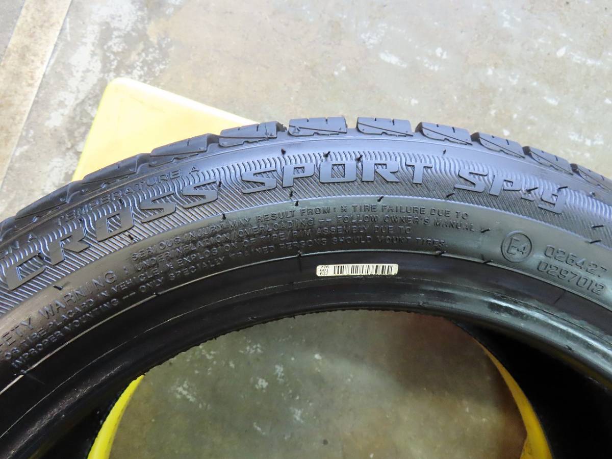 ☆ナンカン クロス スポーツ SP-9 195/50R16 ラジアル タイヤ 16インチ 2022年製造 2本のみ 中古 NANKANG CROSS SPORT☆