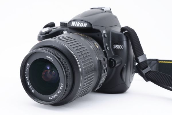 【美品】 Nikon ニコン D5000 レンズキット デジタル一眼カメラ #35