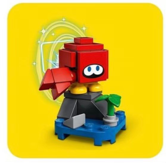 ☆スーパーマリオ キャラクター レゴ LEGO パック シリーズ2 プロペラ カニボー☆_画像1