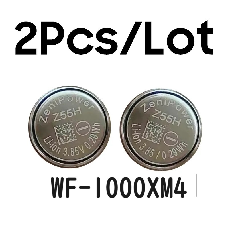 【新品】【匿名】【純正品】SONY WF-1000XM4 交換用バッテリー 電池 ZeniPower Z55H 2個1set_画像1