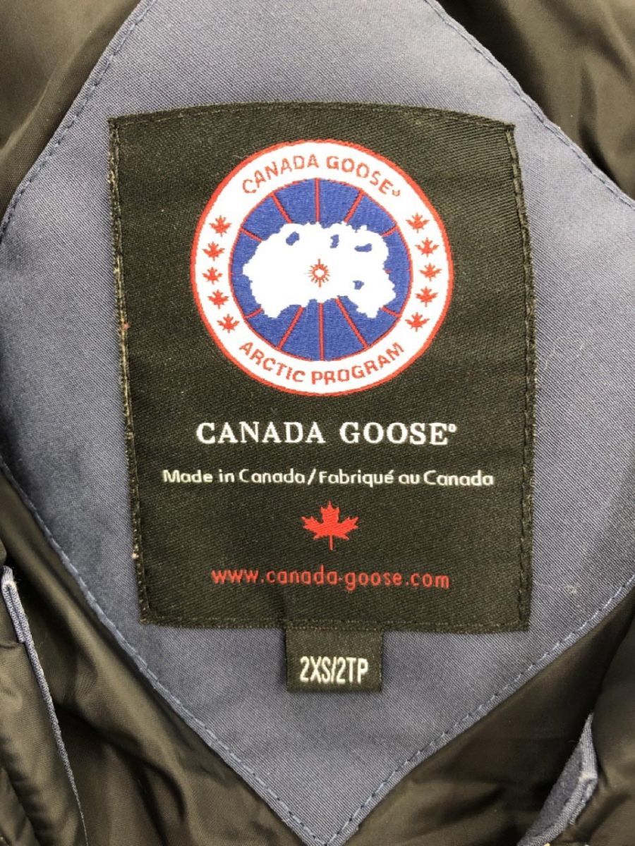 CANADA GOOSE カナダグース ダウン ジャケット size2XS/紺 ◆■◎ ☆ djc0 レディース_画像8