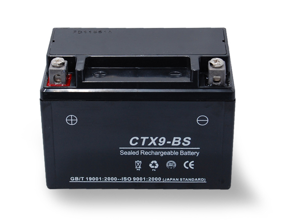 新品 バッテリー ジェル 充電済 GETX9-BS CTX9-BS YTX9-BS 互換 CBR400RR バーグマン スティード スカイウェイブ バンディッド_画像2