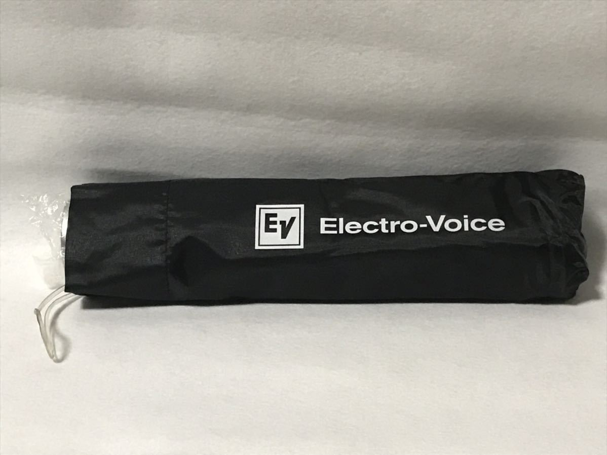 未使用　非売品　エレクトロヴォイス　Electro-Voice EV 折りたたみ傘　ブラック　ノベルティ_画像2