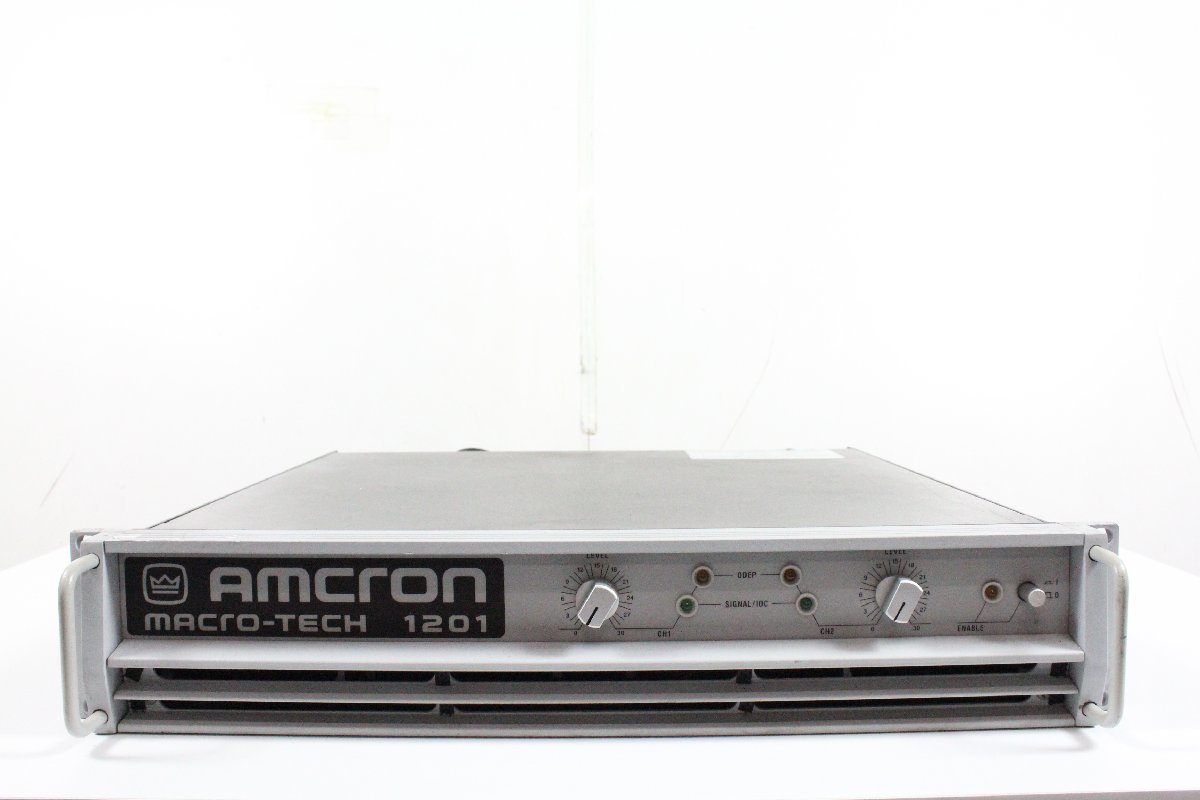Yahoo!オークション - CROWN AMCRON MACRO-TECH 1201 パワー Yahoo!オークション - CROWN AMCRON MACRO-TECH 1201 パワー