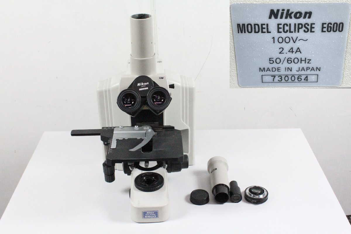 NIKON ECLIPSE E600 polarized light microscope optics living thing research Nikon Eclipse [ present condition goods ]