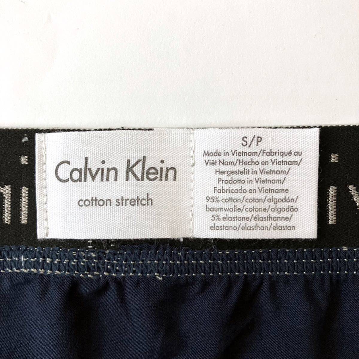 Calvin Klein ボクサーパンツ LUXE Sサイズ 3枚セット ブラック ダークブルー グレー 送料無料 最短発送 カルバンクライン メンズパンツ_画像4