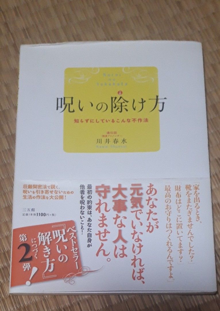 呪いの除け方　知らずにしているこんな不作法 川井春水／著