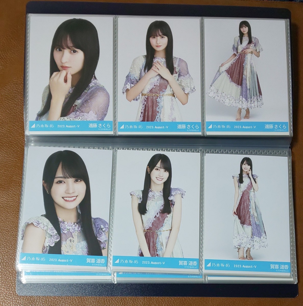  Nogizaka 46 special costume 38 life photograph 2023.August-Ⅴ. tree kore normal 33 name ×3 kind 99 pieces set file attaching 