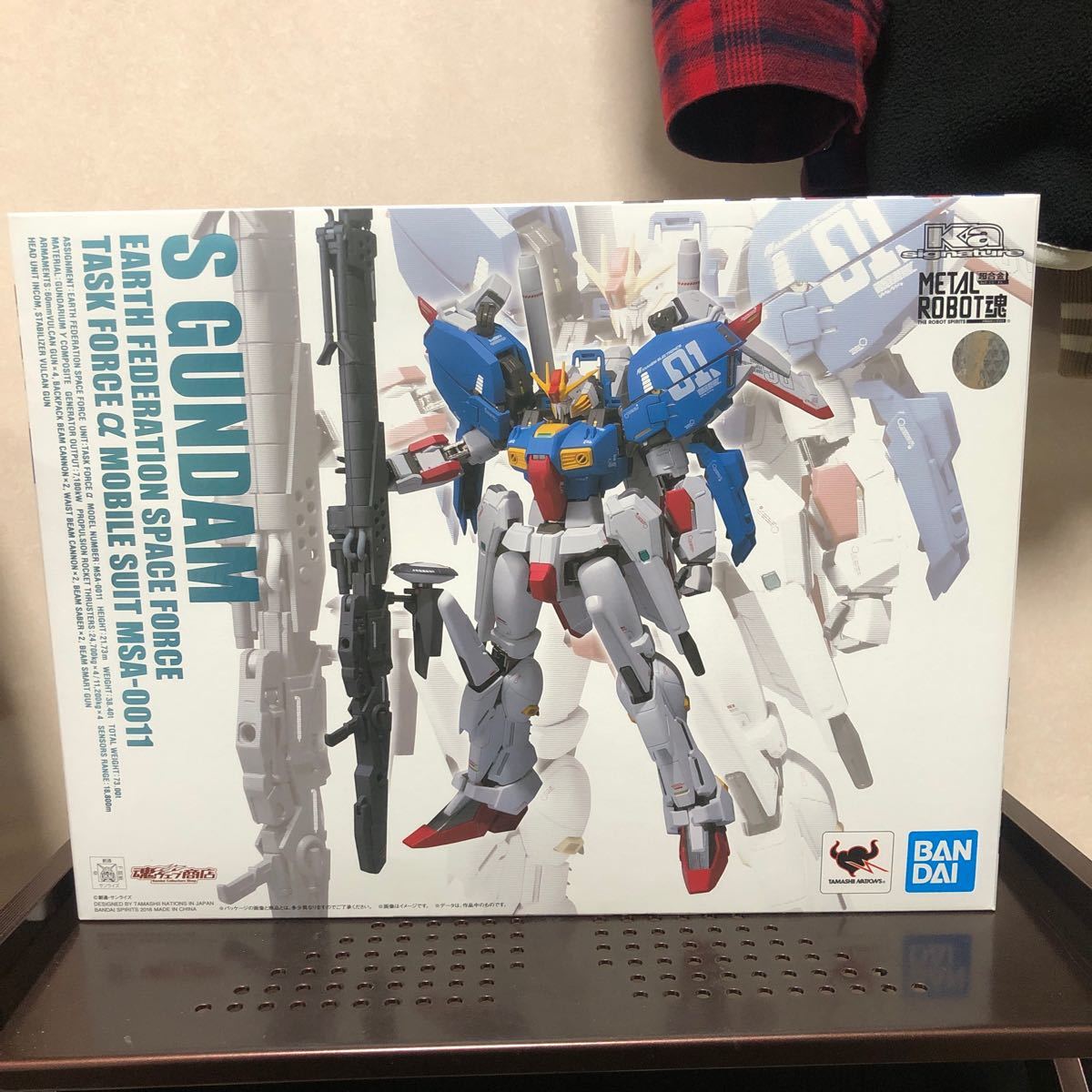 1677 魂ウェブ商店限定 超合金 METAL ROBOT魂 （Ka signature）＜SIDE MS＞ Sガンダム メタルロボット センチネル フィギュア ブースター