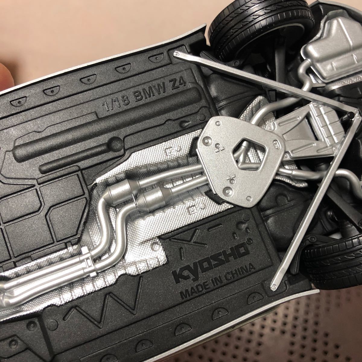 Bibian 比比昂- 1650 KYOSHO 1/18 BMW Z4 E89 Silver 京商 Bibian 比比昂- 1650 KYOSHO 1/18 BMW Z4 E89 Silver 京商