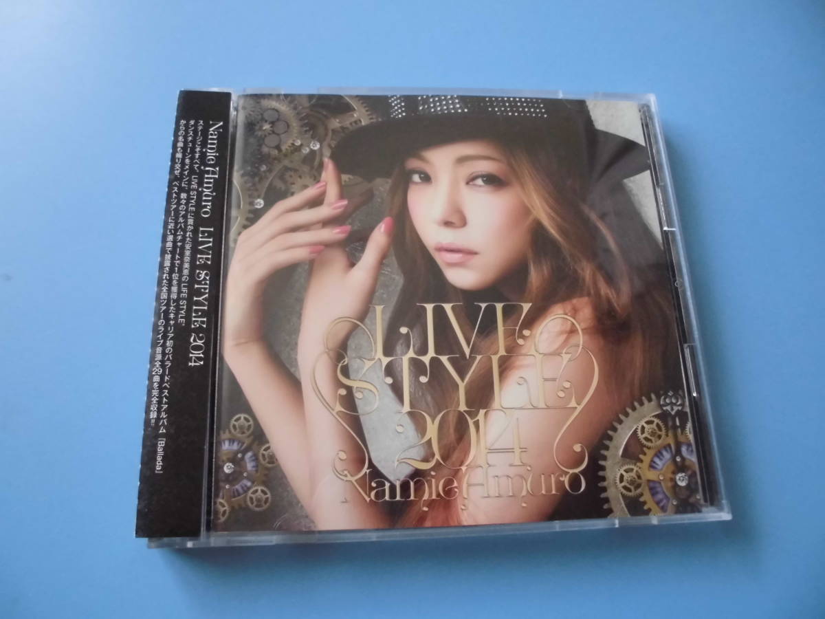 中古ＣＤ◎安室奈美恵　ＬＩＶＥ　ＳＴＹＬＥ　２０１４◎２９曲収録　２枚組_画像1