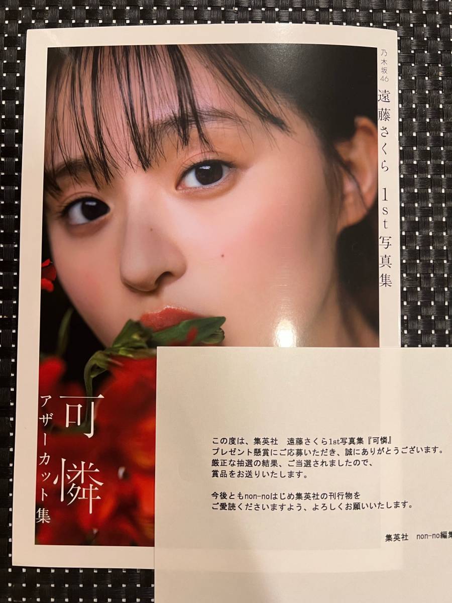 乃木坂46 遠藤さくら 1st写真集 「可憐」 アザーカット ミニブック【送料無料】_画像1