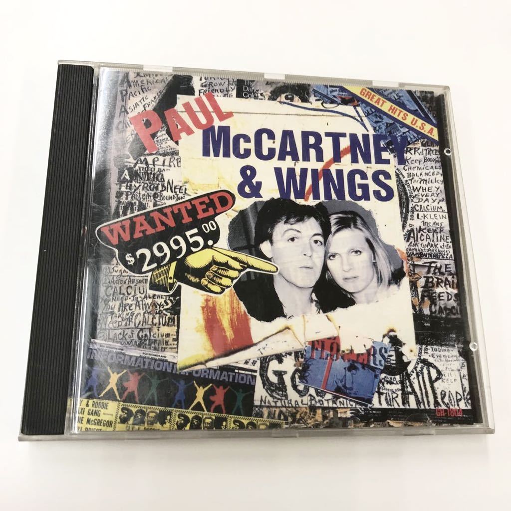 中古CD ポールマッカートニー & ウィングス 「GREAT HITS U.S.A」_画像1