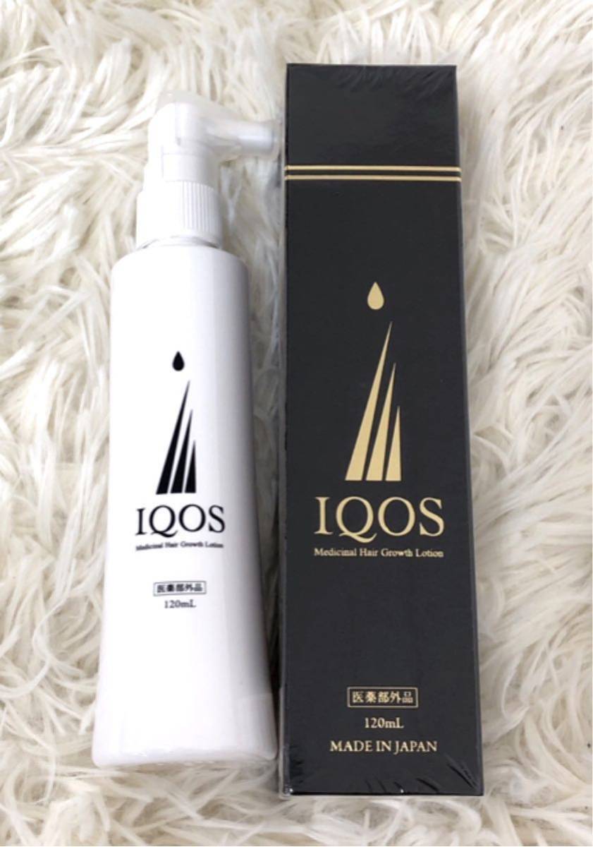 [新品・未開封] 【IQOS】 イクオス育毛剤 120ml スカルプヘアトニック 抜け毛 脱毛 予防 天然由来　無添加 国内製造 医薬部外品　2本組_画像3