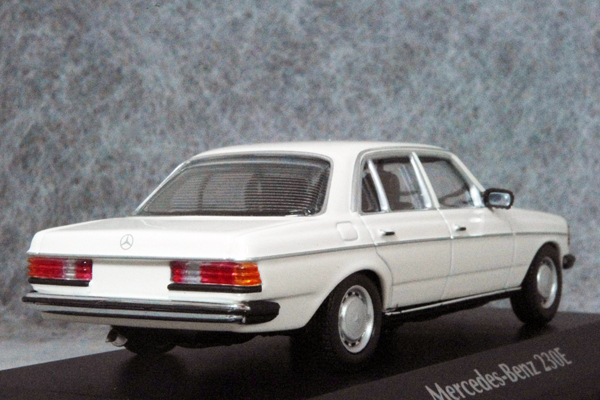 * 1/43 Mercedes Benz = 230E (W123) / white = Mercedes