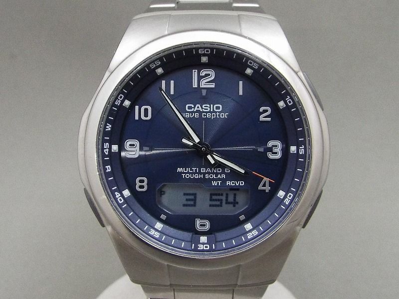 CASIO/カシオ ウェーブセプター/マルチバンド6/電波ソーラー メンズ腕時計 WVA-M600 【W67y1】_画像1