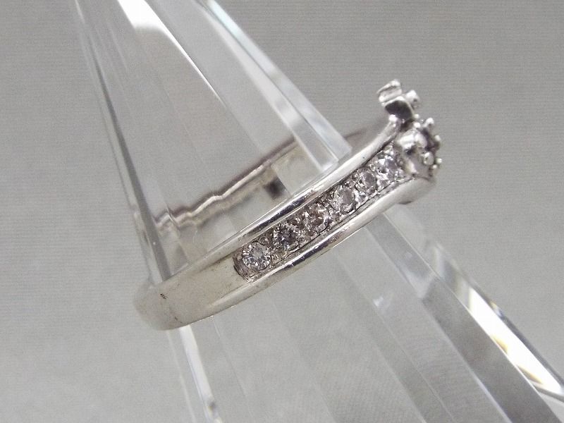 1円〜! JUSTIN DAVIS/ジャスティン デイビス ダイヤモンド 0.20ct チェルシーバンドリング/指輪 シルバー925 アクセサリー 【6088y1】_画像3