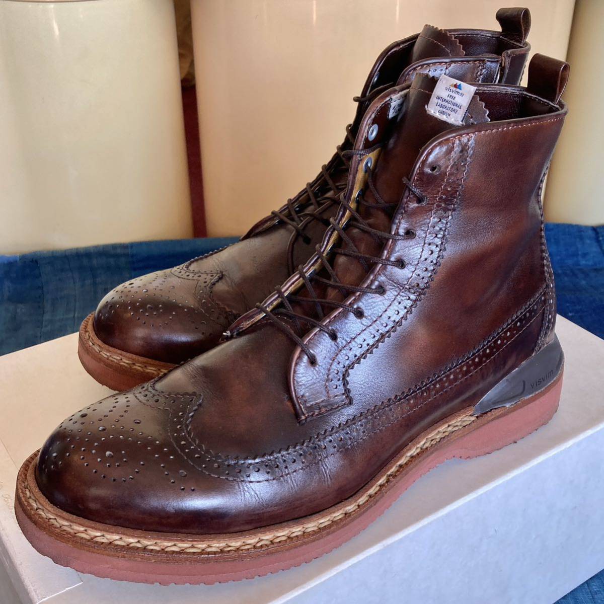 Yahoo!オークション - visvim ビズビム PATRICIAN MID-FOLK Yahoo!オークション - visvim ビズビム PATRICIAN MID-FOLK