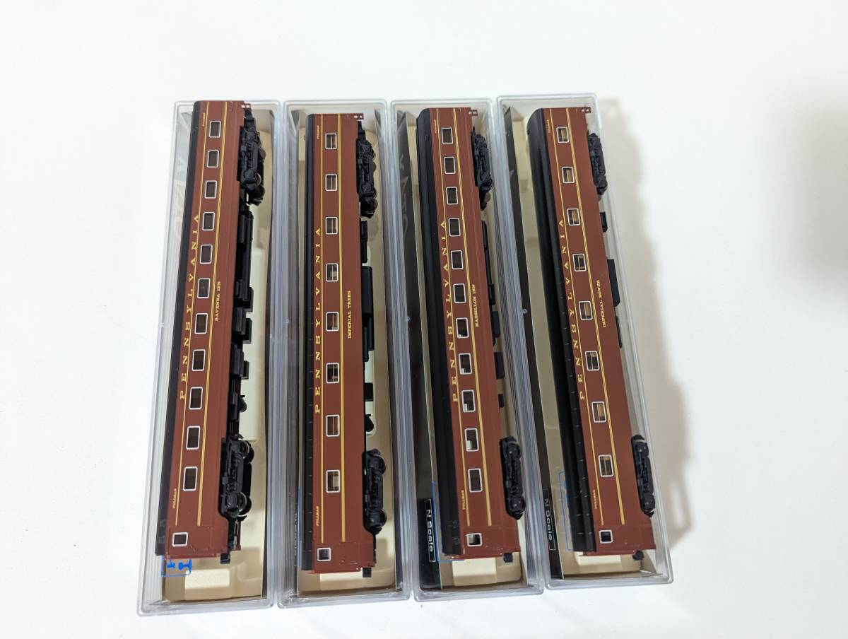 美品 0112そ6 106-7111 Pennsylvania Railroad Broadway Limited 4両セット 増結セット Ｎゲージ 鉄道模型 カトー KATOの画像5