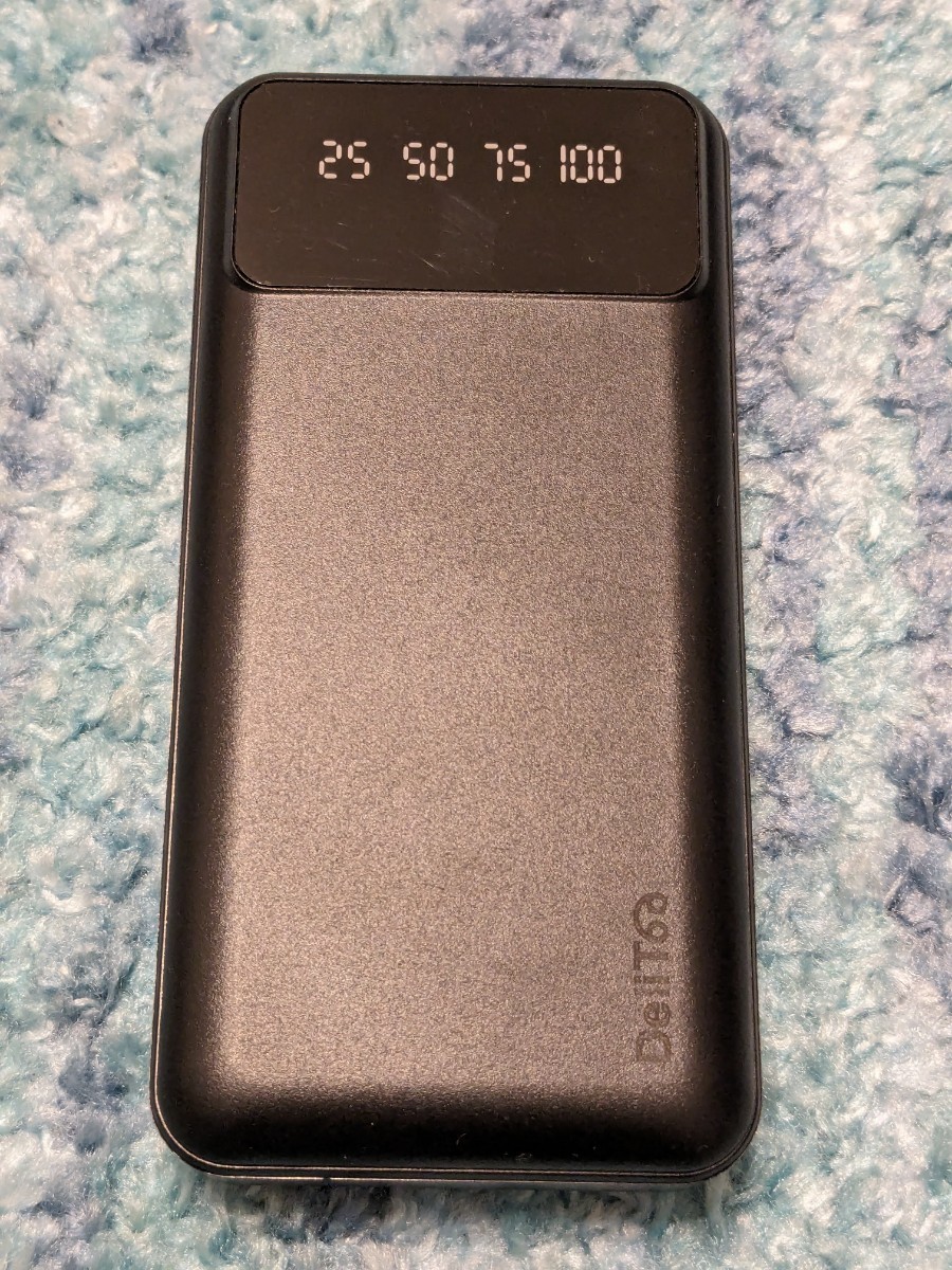 0601u2431　モバイルバッテリー DeliToo 40000mAh K80_画像2