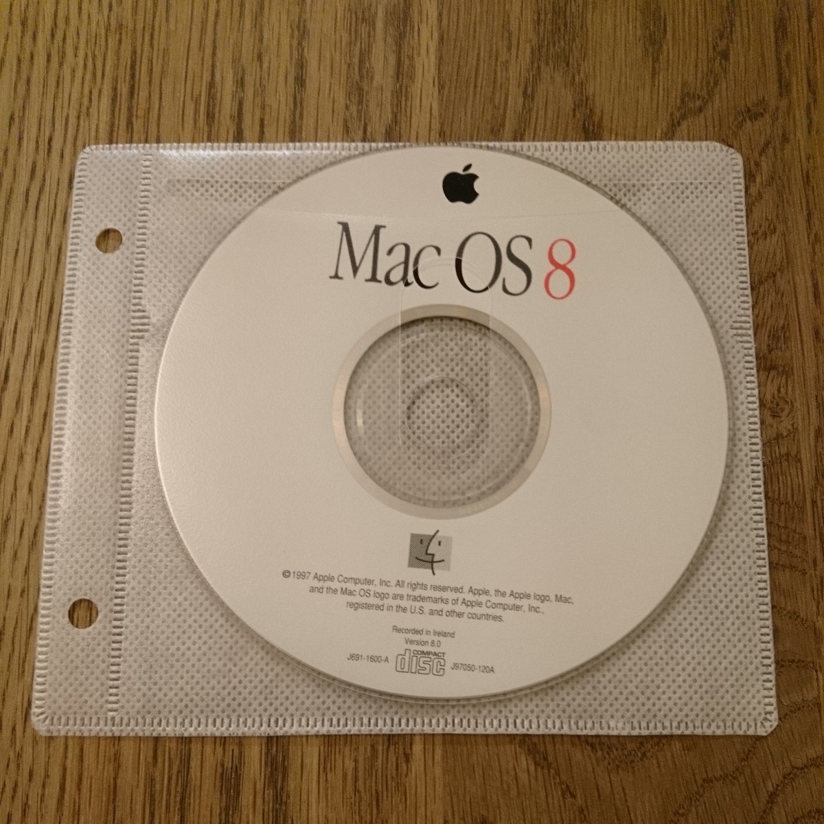 Mac OS8 インストールCD