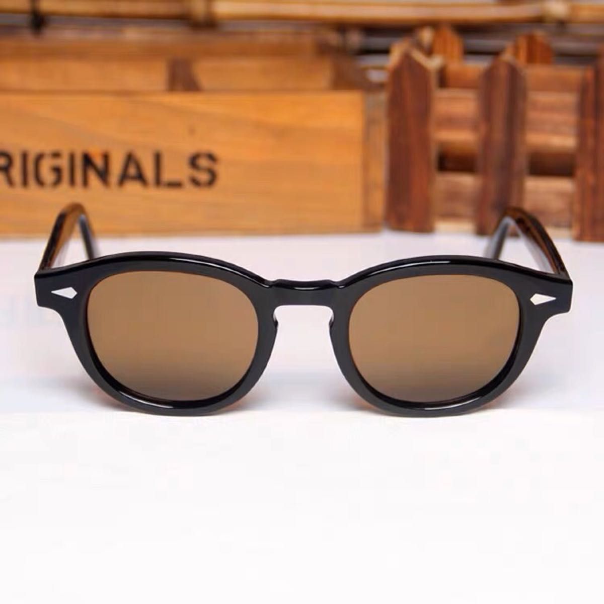 高級百貨店 【新品】MOSCOT LEMTOSH デミブラウン 調光レンズ(ブラウン