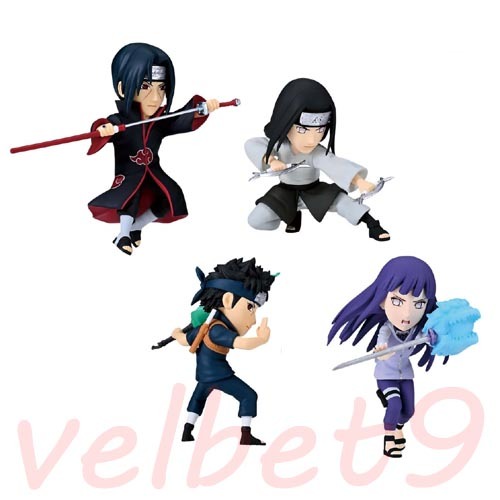 NARUTO ナルト NARUTOP99 ワールドコレクタブルフィギュアvol.3 4種