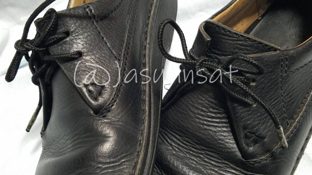 セミフォーマル黒 Birkenstock メンフィス Memphis 42 27cm ノーマル幅 幅広 靴底交換後使用わずか_10