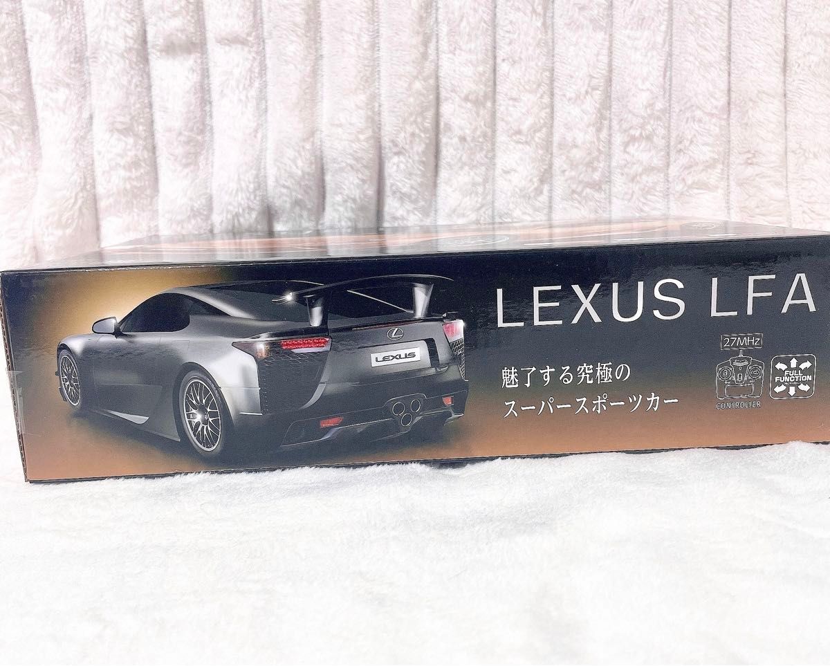 ☆新品未開封☆ LEXUS LFA VⅢ  ホワイト　ラジコン　レクサス　トヨタ