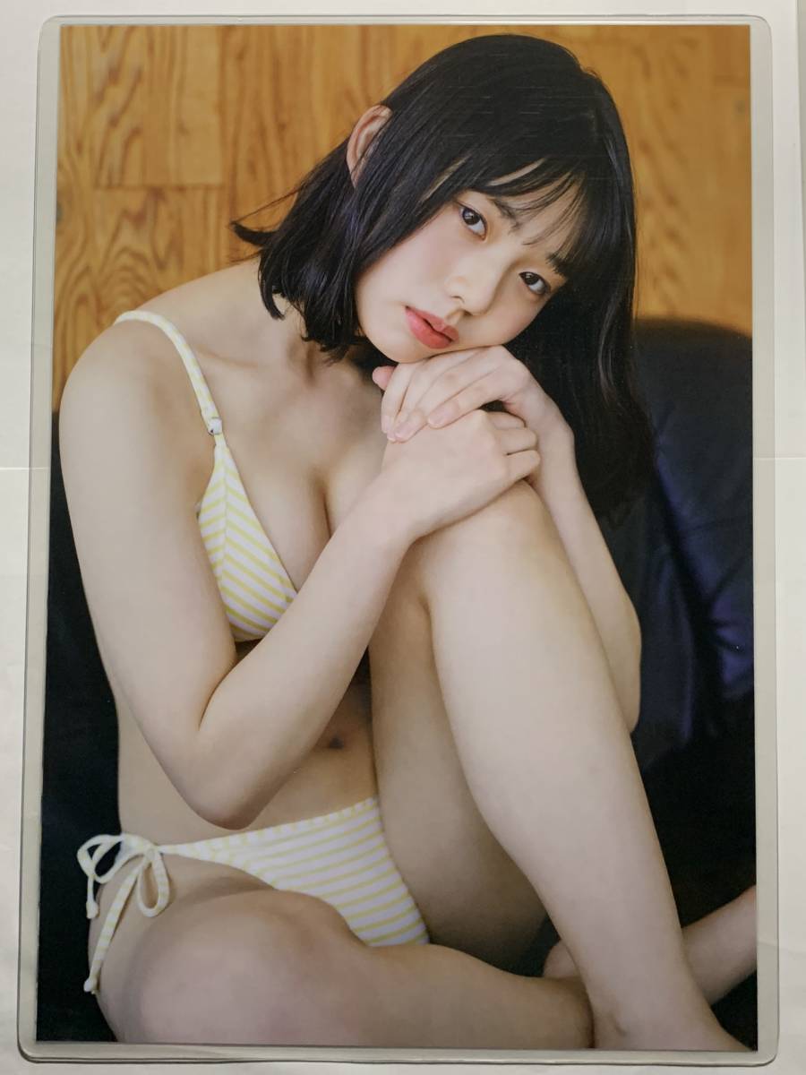 【厚手ラミネート加工】菊地姫奈　水着　A4雑誌切り抜き ９ページ DOLCE VOL.2【グラビア】-G17_画像6