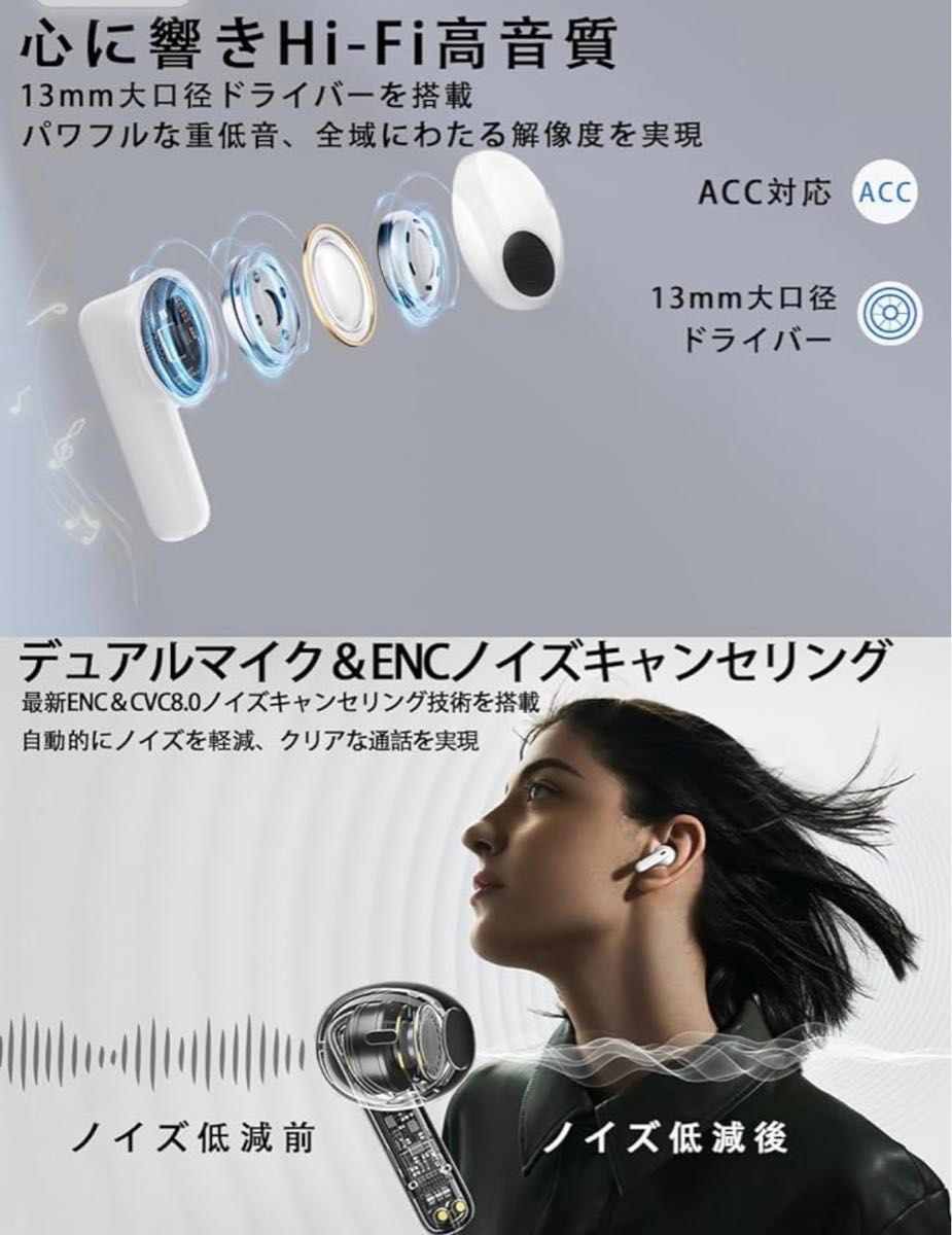 【2023年秋初売り Bluetooth イヤホン】ワイヤレスイヤホン
