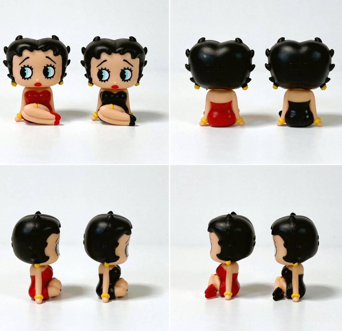 ベティちゃん ミニマスコット　Betty Boop ブープ フィギュア 人形ドール オブジェ置物 ソフビ 店舗ディスプレイ ガチャ食玩 新品未開封_画像3