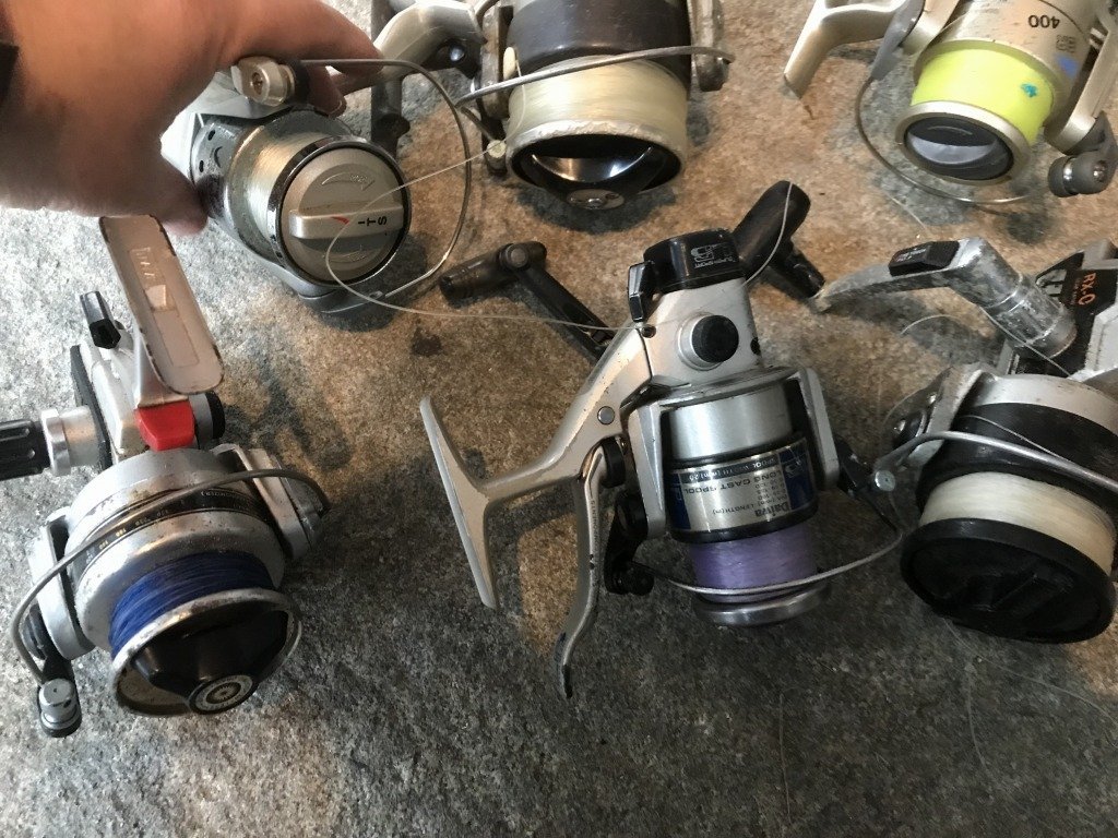 ★　【ジャンク扱い　動作未確認】　ＤＡＩＷＡ　ダイワ　ＲＹＯＢＩ　リョービ　その他　リール　釣具　まとめて　釣り　fishing_画像8