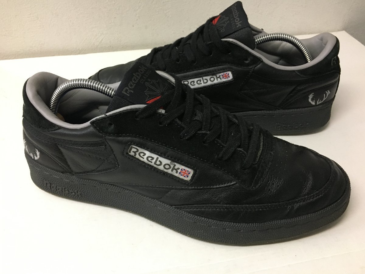 ◆Reebok リーボック VAINL ARCHIVE ヴァイナルアーカイブ Eighty one CLUB クラブC 85 ブラック(CN3614 スニーカー サイズ9.5_画像4