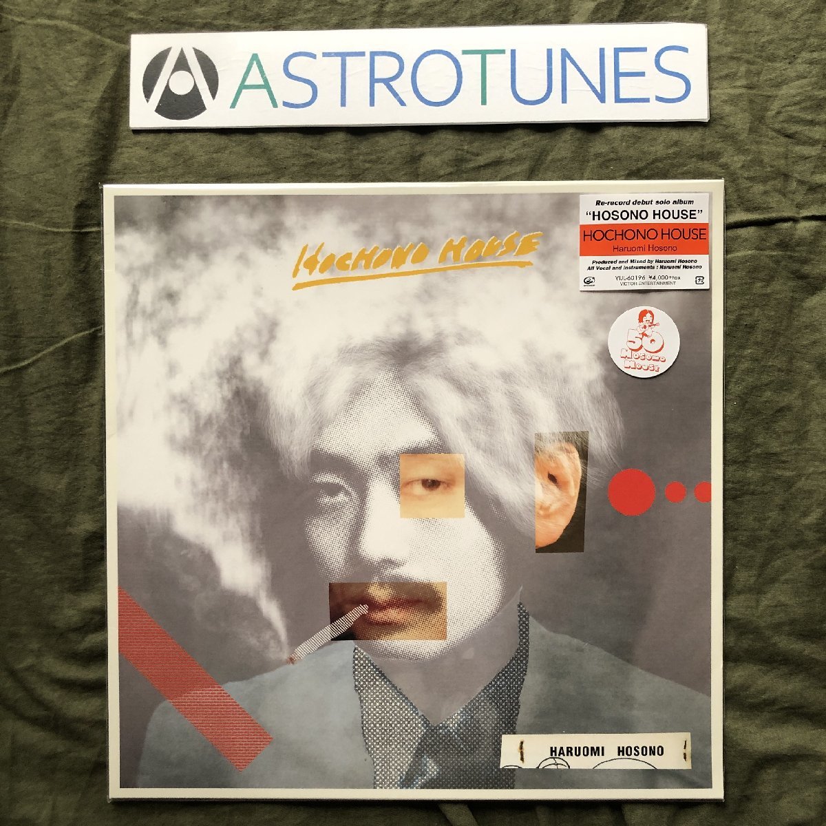 未使用新品 2019年 国内盤 細野晴臣 Haruomi Hosono LPレコード ホチョノハウス Hochono House J-Rock ろっかばいまいべいびいの画像1