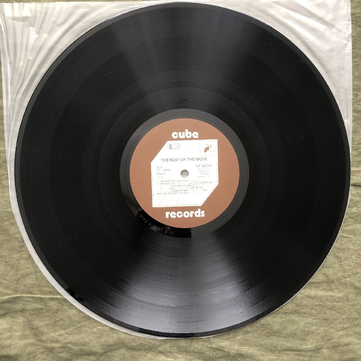 傷なし美盤 良ジャケ 激レア 1976年 ドイツ盤 Move LPレコード The Best Of The Move The Best Of The Move: ELOの前身 Jeff Lynne_画像7