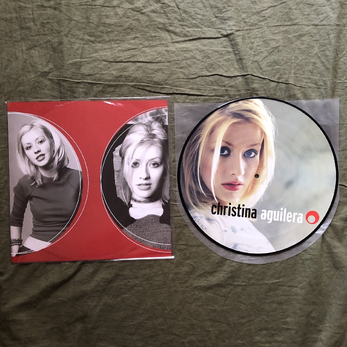 未使用新品 2019年 欧州盤 オリジナルリリース盤 クリスティーナ・アギレラ Christina Aguilera ピクチャーLPレコード S/T Michael Landau_画像3