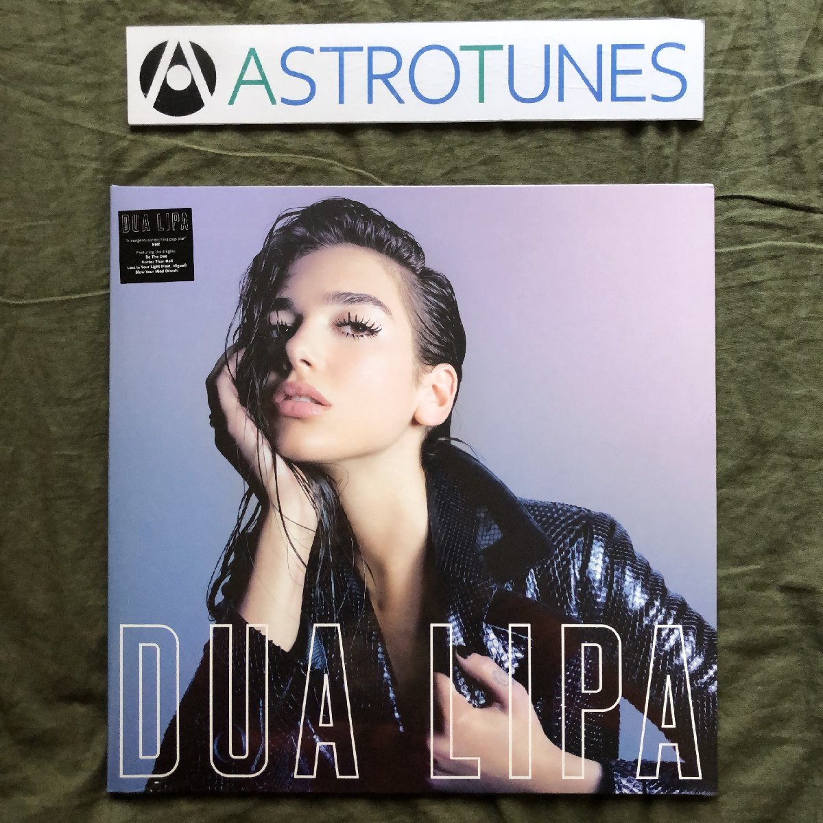 未開封新品 2019年 欧州盤 デュア・リパ Dua Lipa LPレコード S/T: New Rules, IDGAF a012840_画像1