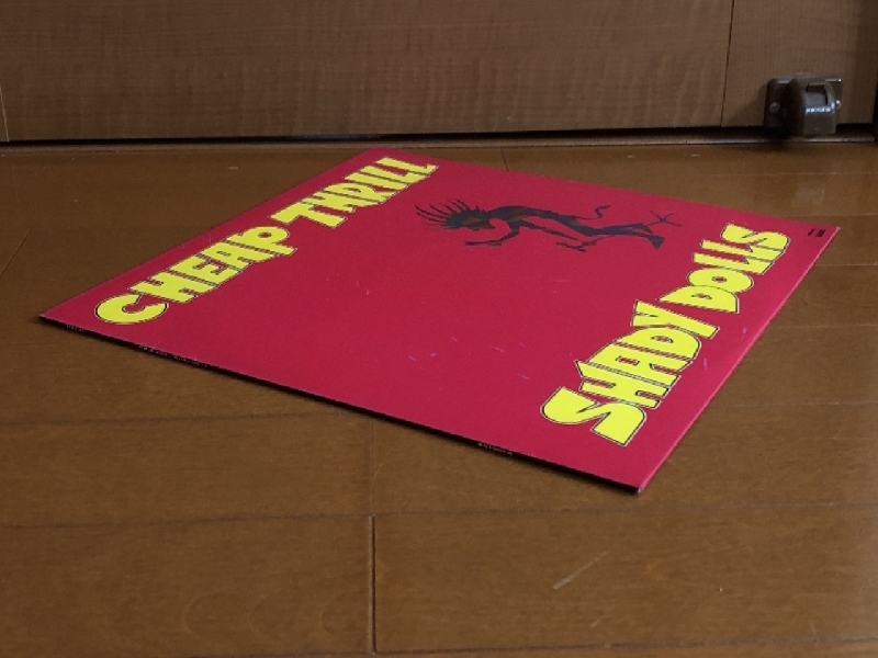 美盤 良ジャケ レア盤 1988年 シェイディ・ドールズ Shady Dolls LPレコード チープ・スリル Cheap Thrill: J-rock_画像3