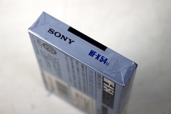  unopened SONY/ cassette tape HF-X 54 minute 