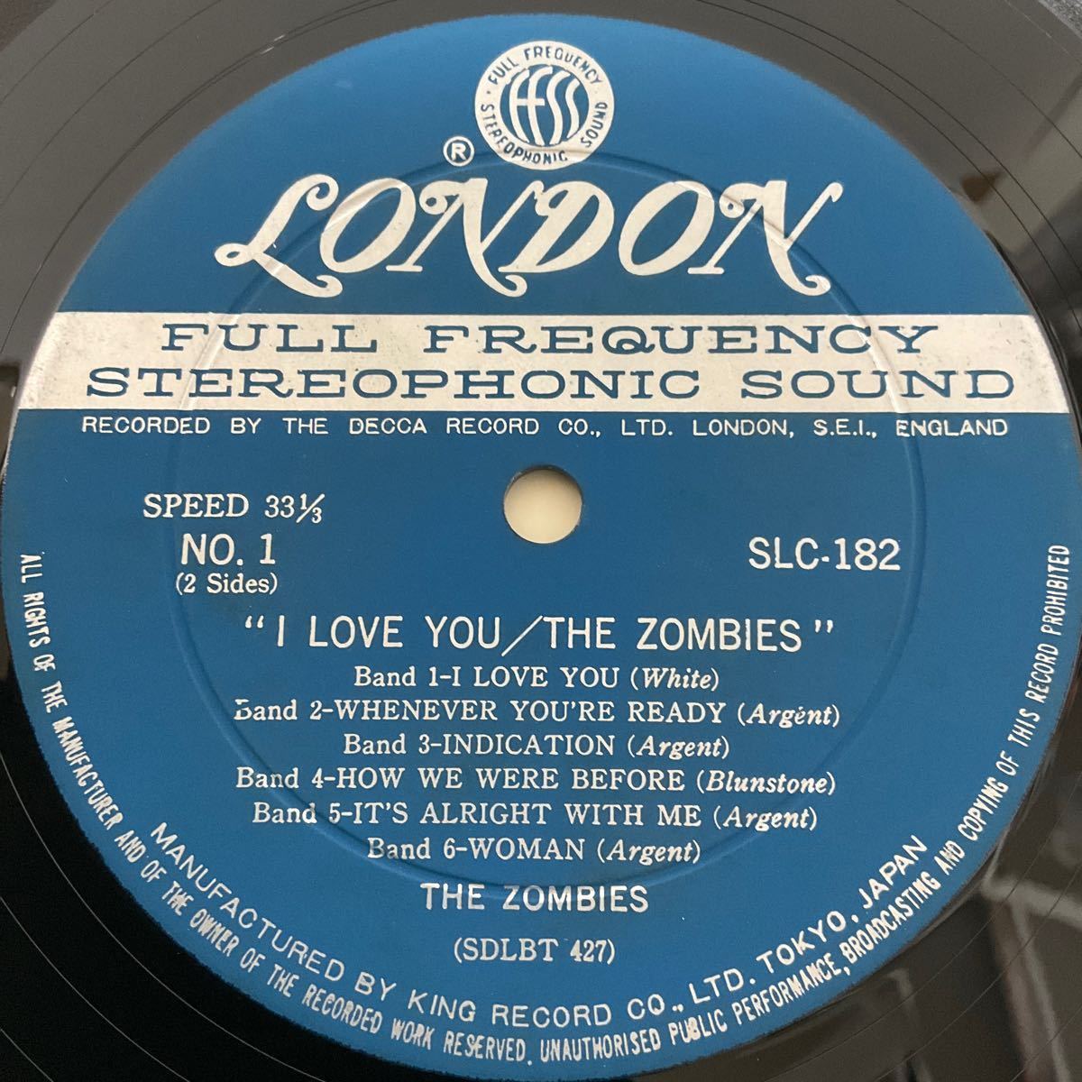 希少 帯付 ペラジャケ / ザ・ゾンビーズ / 好きさ 好きさ 好きさ / LP レコード / SLC-182 / THE ZOMBIES / I LOVE YOU_画像6