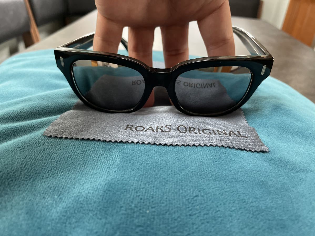 roars original sunglass ロアーズオリジナル サングラス　ミラーレンズ　中古　美品_画像2