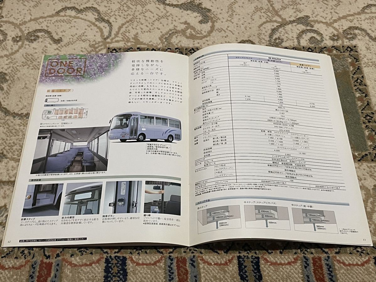 【バス カタログ】 日野自動車 リエッセ (KK-) 小型路線バス_画像7