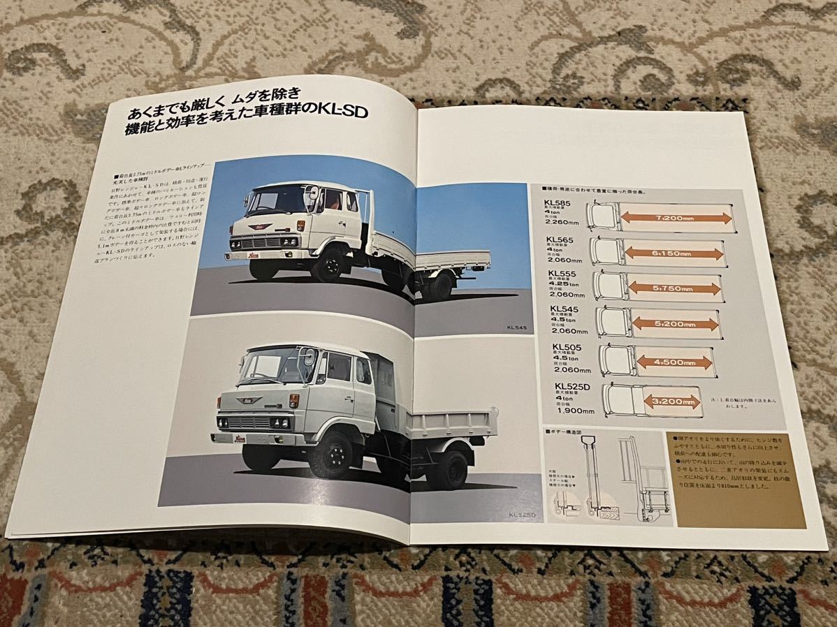 【トラック カタログ】日野自動車 レンジャーKL-SD_画像4