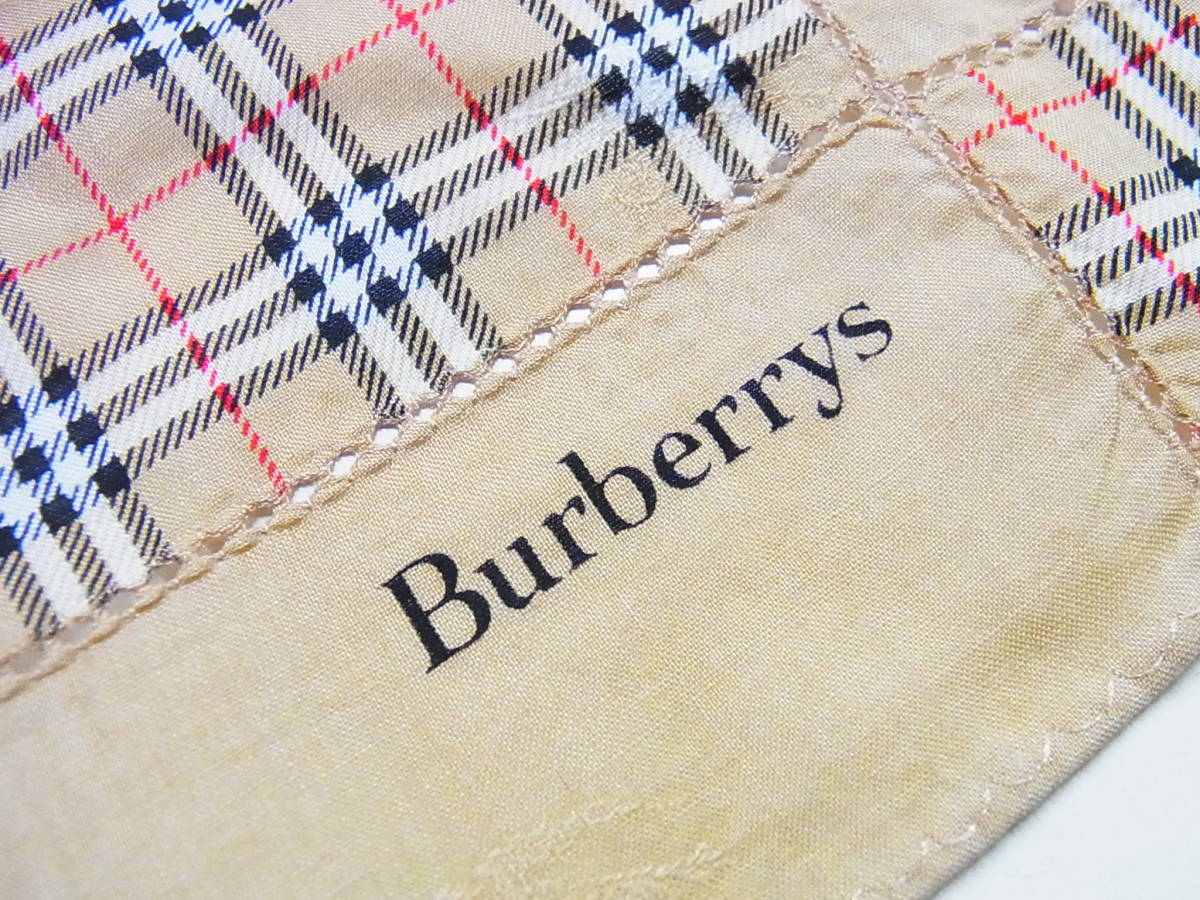  хороший BURBERRY Burberry noba проверка носовой платок 2 шт. комплект мелкие вещи 