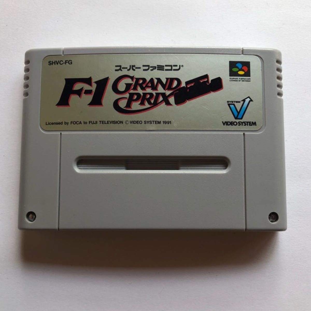 SFC F1 GRAND PRIX エフワングランプリ 中古ソフト レトロゲーム SFC F1 GRAND PRIX エフワングランプリ 中古ソフト レトロゲーム