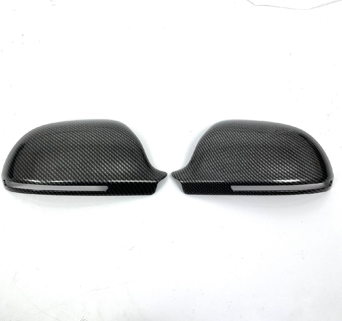  sport opening fully! Audi carbon look door mirror cover A5 2.0TFSI 3.2FSI B8